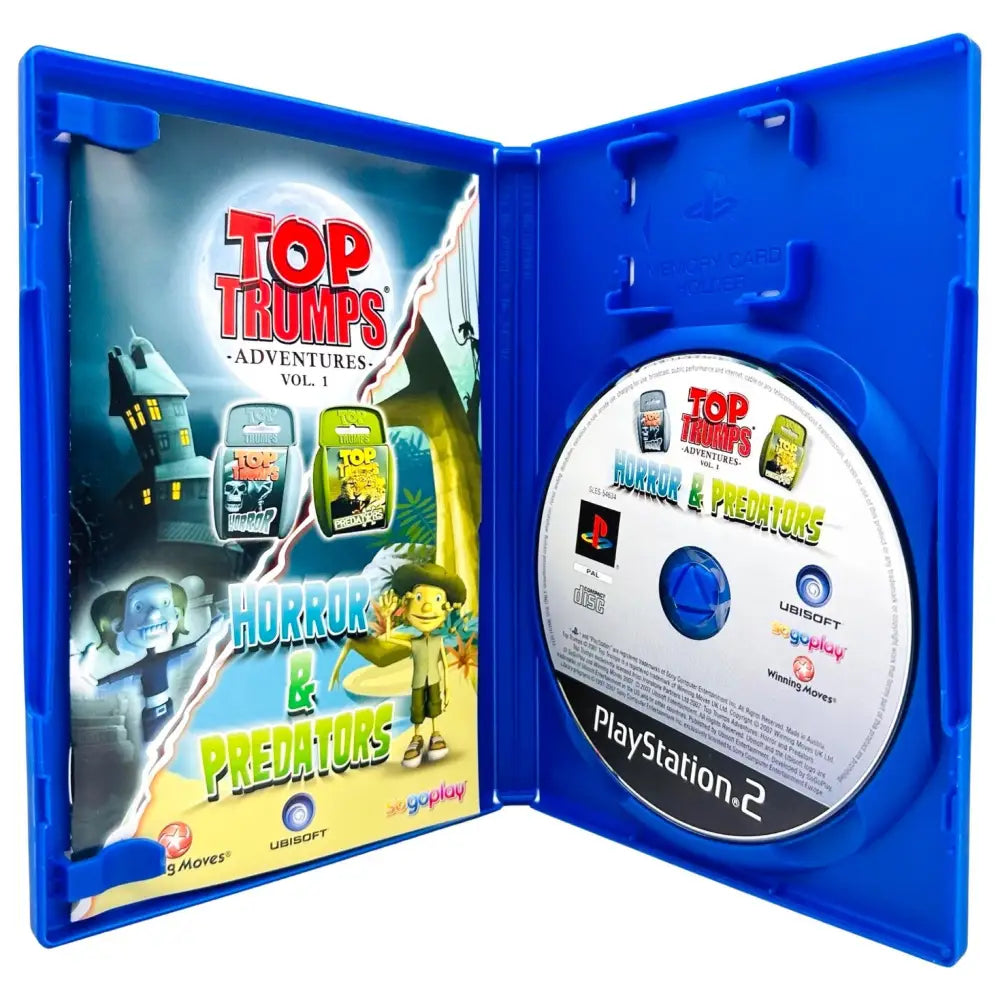 PS2: Top Trumps: Horror & Predators - RetroGaming.no