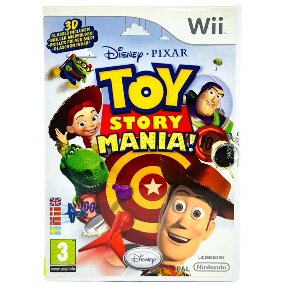 Toy Story Mania - Nintendo Wii Spill - Spill