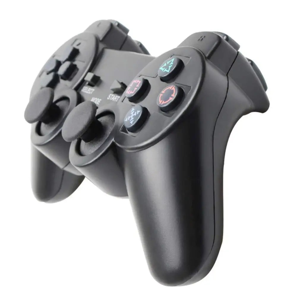 Trådløs Kontroller til PS1/PS2 (Sort) - Tredjeparts - RetroGaming.No