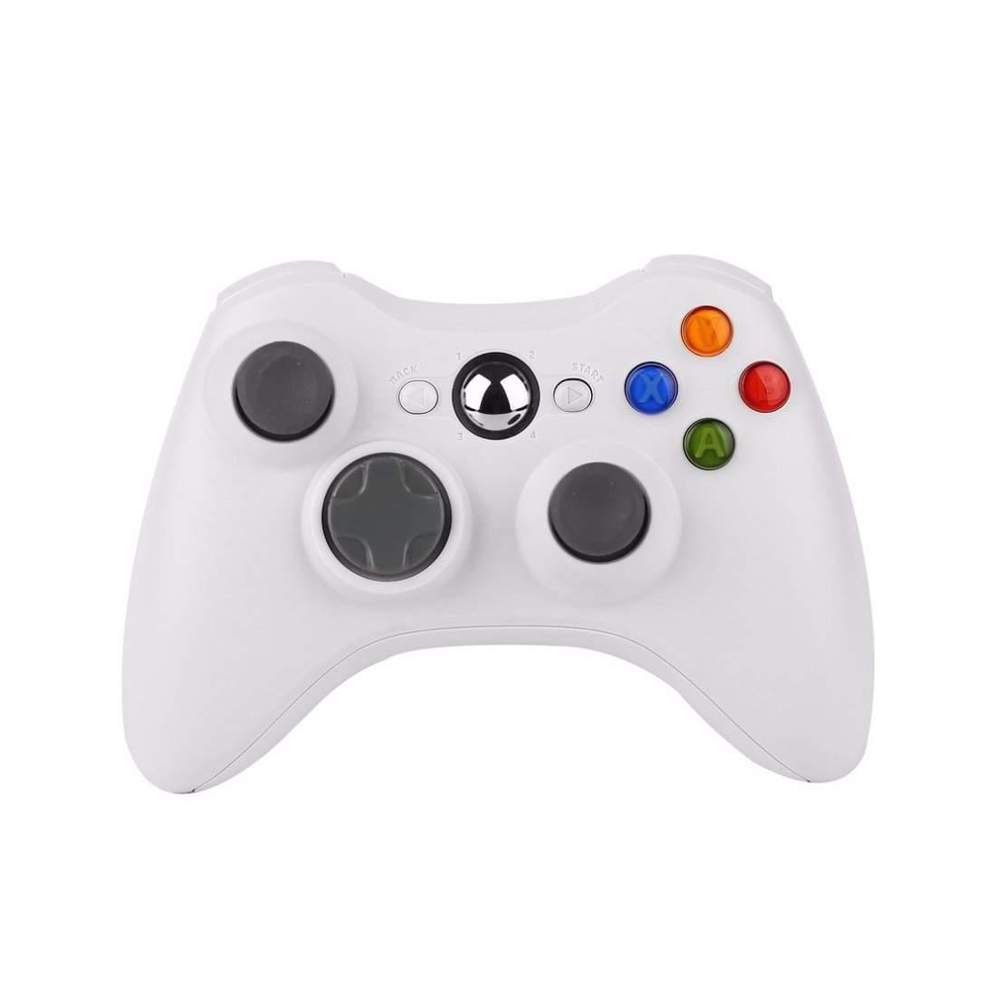 Trådløs Kontroller for Xbox 360 - Hvit - RetroGaming.No