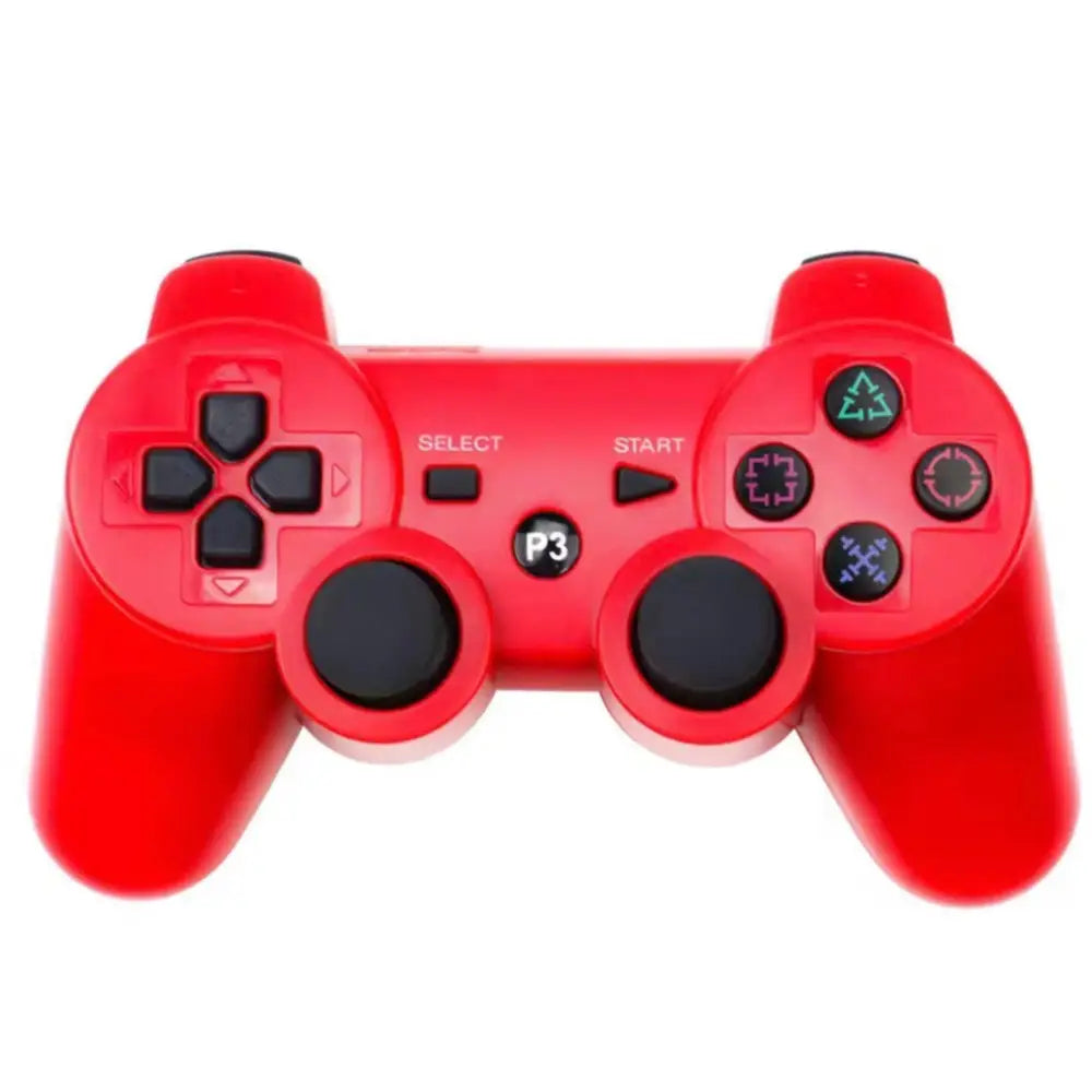 Trådløs Kontroller til PlayStation 3 | PS3 - Tredjeparts - Rød - Kontroller