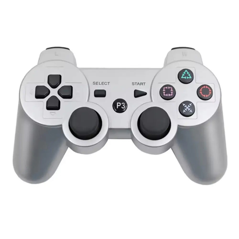 Trådløs Kontroller til PlayStation 3 | PS3 - Tredjeparts - Sølv - Kontroller