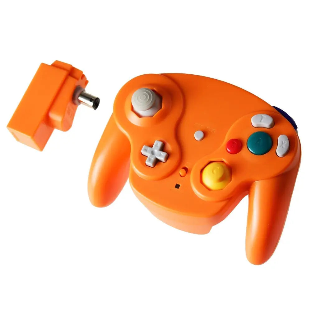 Trådløs Gamecube Kontroller - Orange - RetroGaming.No