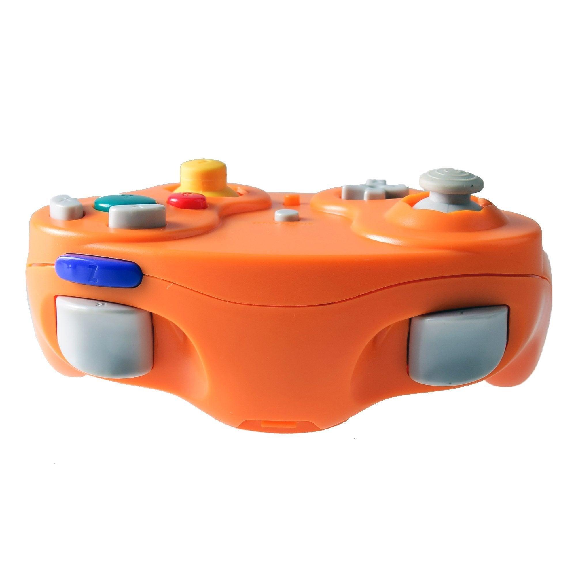 Trådløs Gamecube Kontroller - Orange - RetroGaming.No