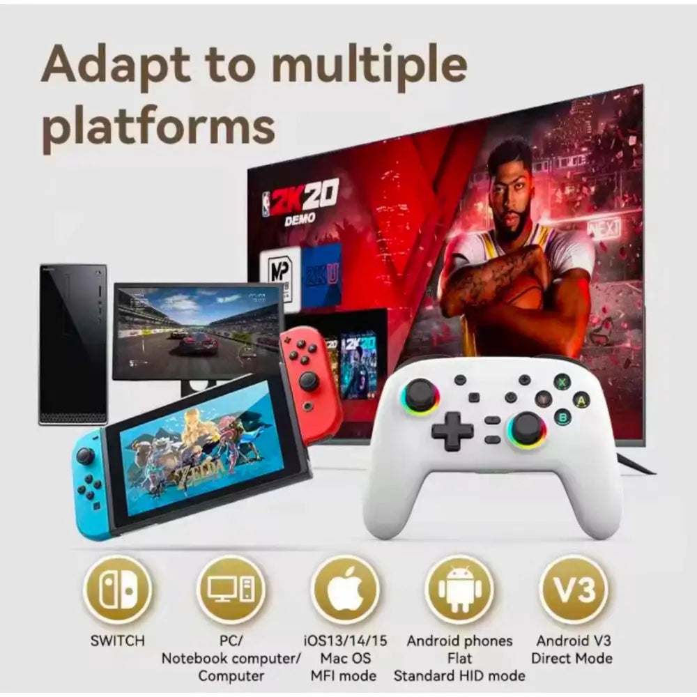 Trådløs Pro Kontroller for Nintendo Switch - Tredjeparts - Kontroller