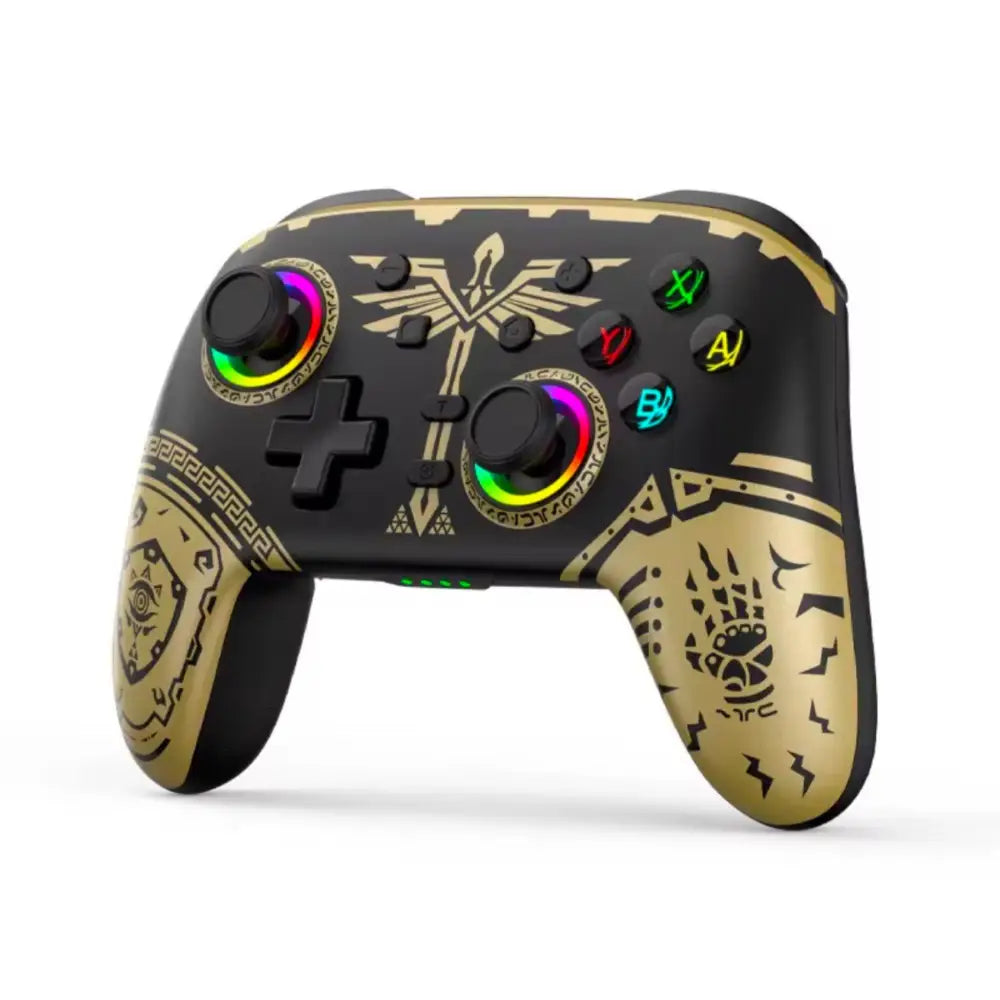 Trådløs Pro Kontroller for Nintendo Switch - Tredjeparts - Zelda Sort - Kontroller