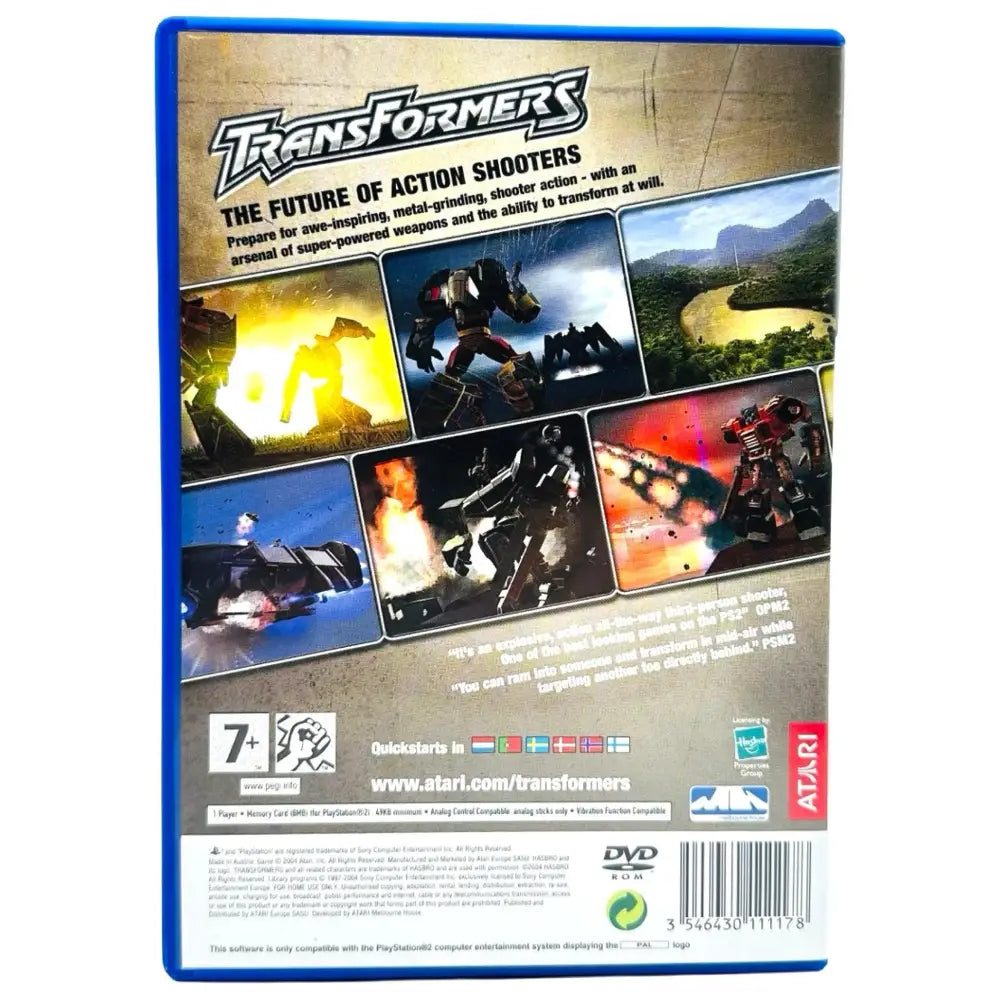 Transformers - PlayStation 2 (PS2) Spill - Spill