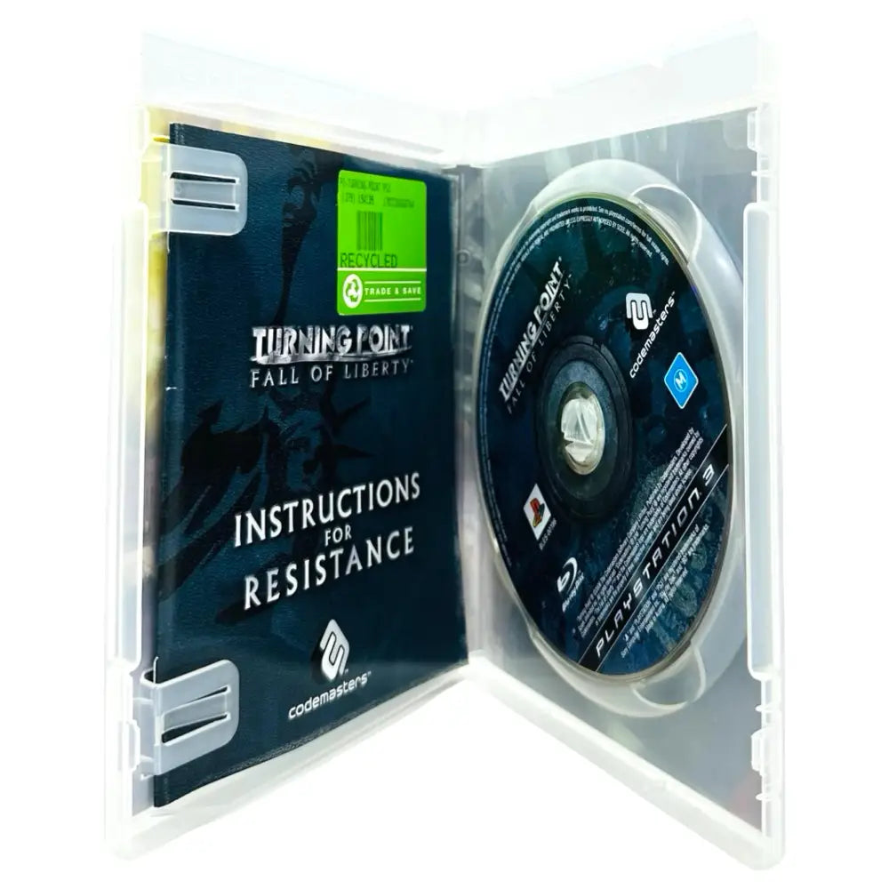 Turning Point: Fall Of Liberty - PlayStation 3 (PS3) Spill
