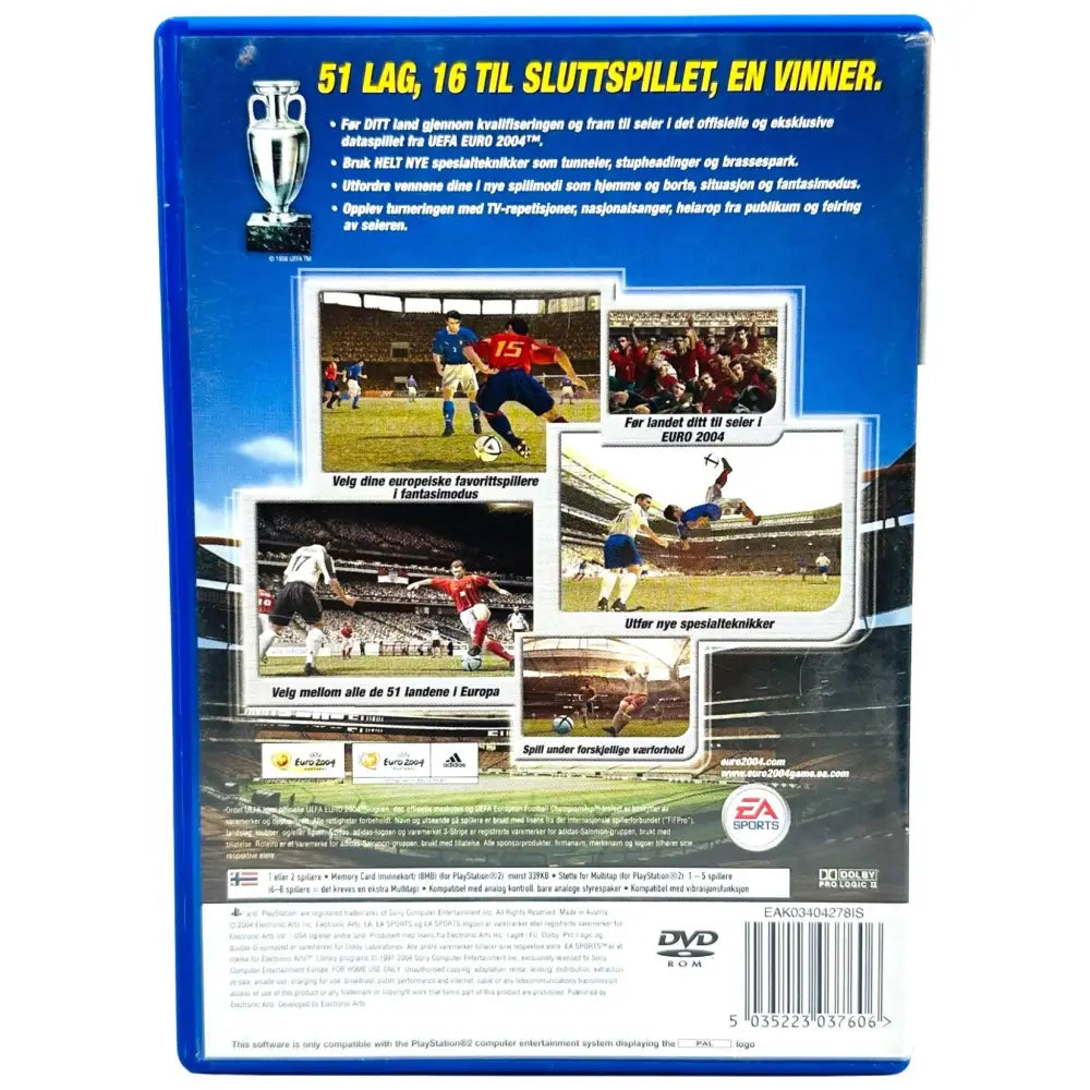 PS2: UEFA Euro 2004 - RetroGaming.no