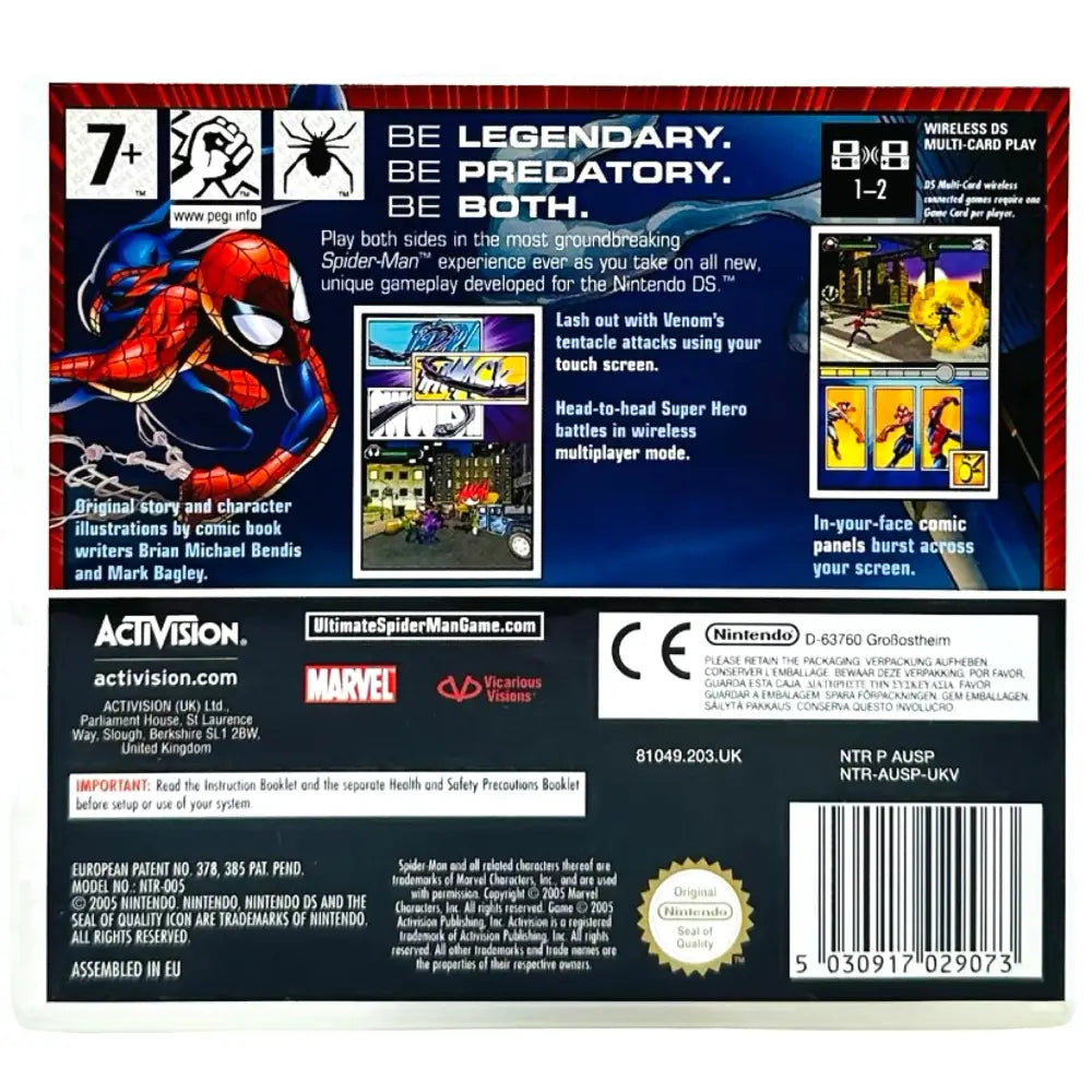 Ultimate Spiderman - Nintendo DS Spill - Spill
