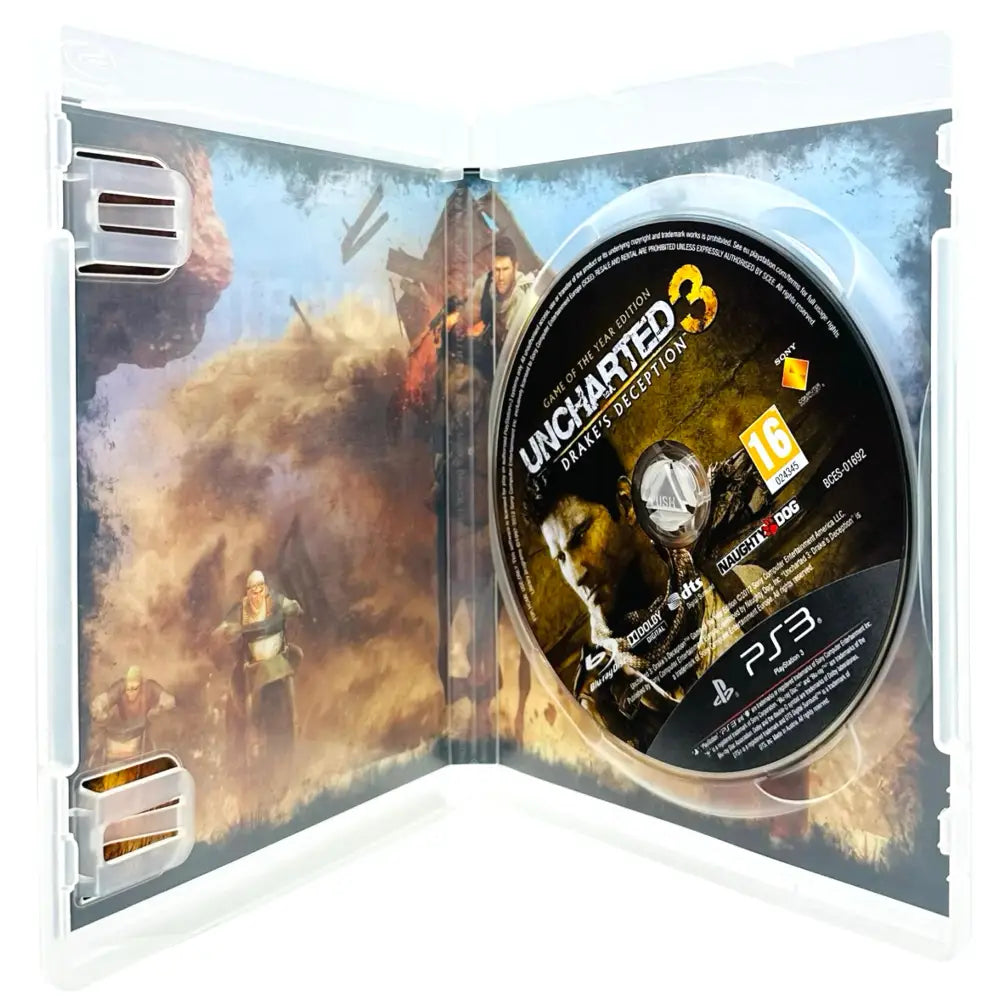 Uncharted 3: Drake’s Deception - PlayStation 3 (PS3) Spill