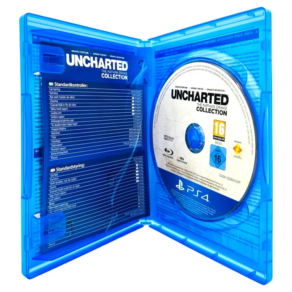 Uncharted The Nathan Drake Collection - PlayStation 4 (PS4) Spill - Spill