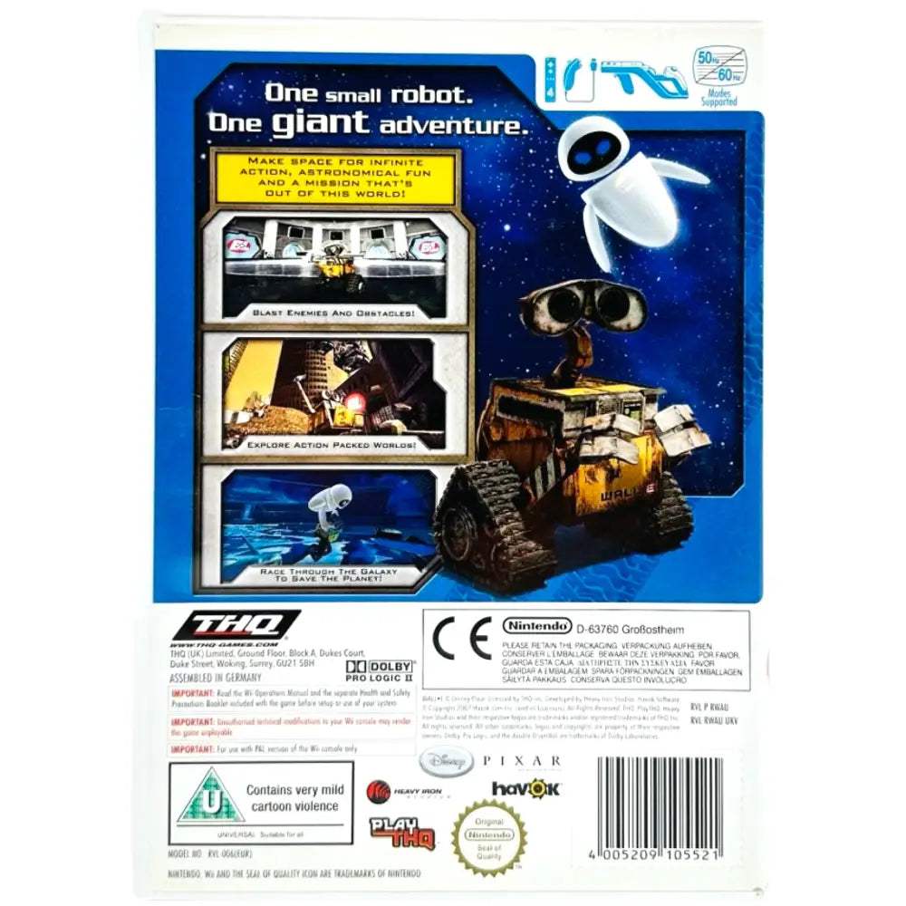 Wall-E - Nintendo Wii Spill - Spill