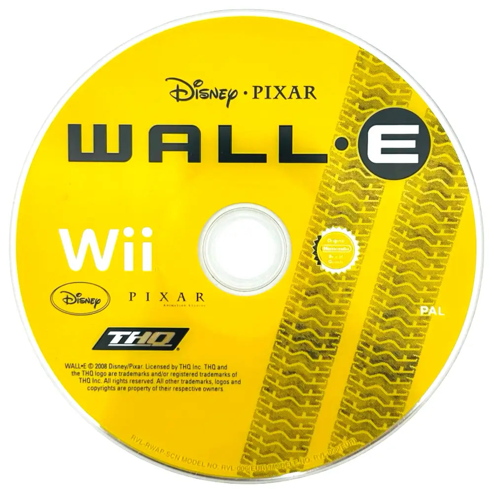 Wall-E - Nintendo Wii Spill - Kun Spill/Disk