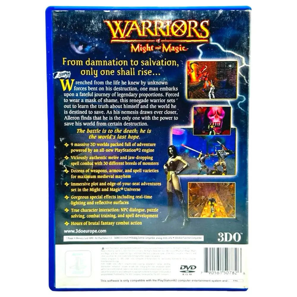 Warriors Of Might And Magic - PlayStation 2 (PS2) Spill - Spill