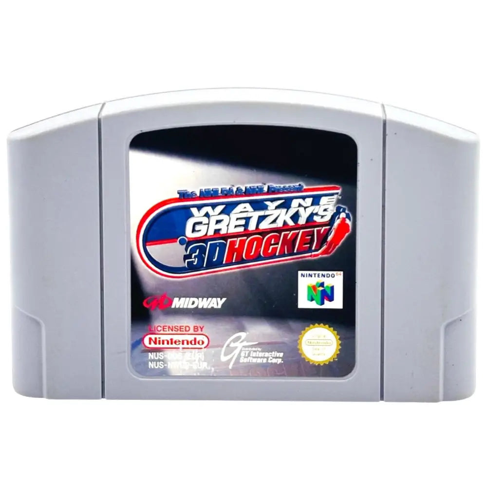 N64: Wayne Gretzky's 3D Hockey - RetroGaming.no