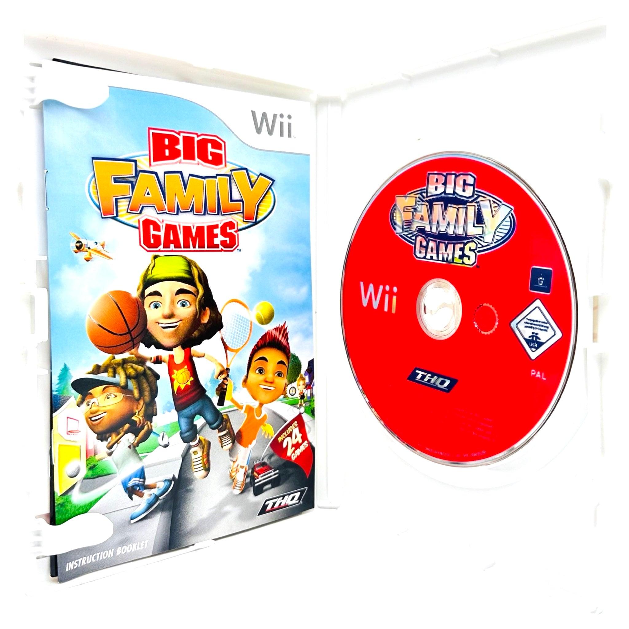 Wii: Big Family Games - RetroGaming.no