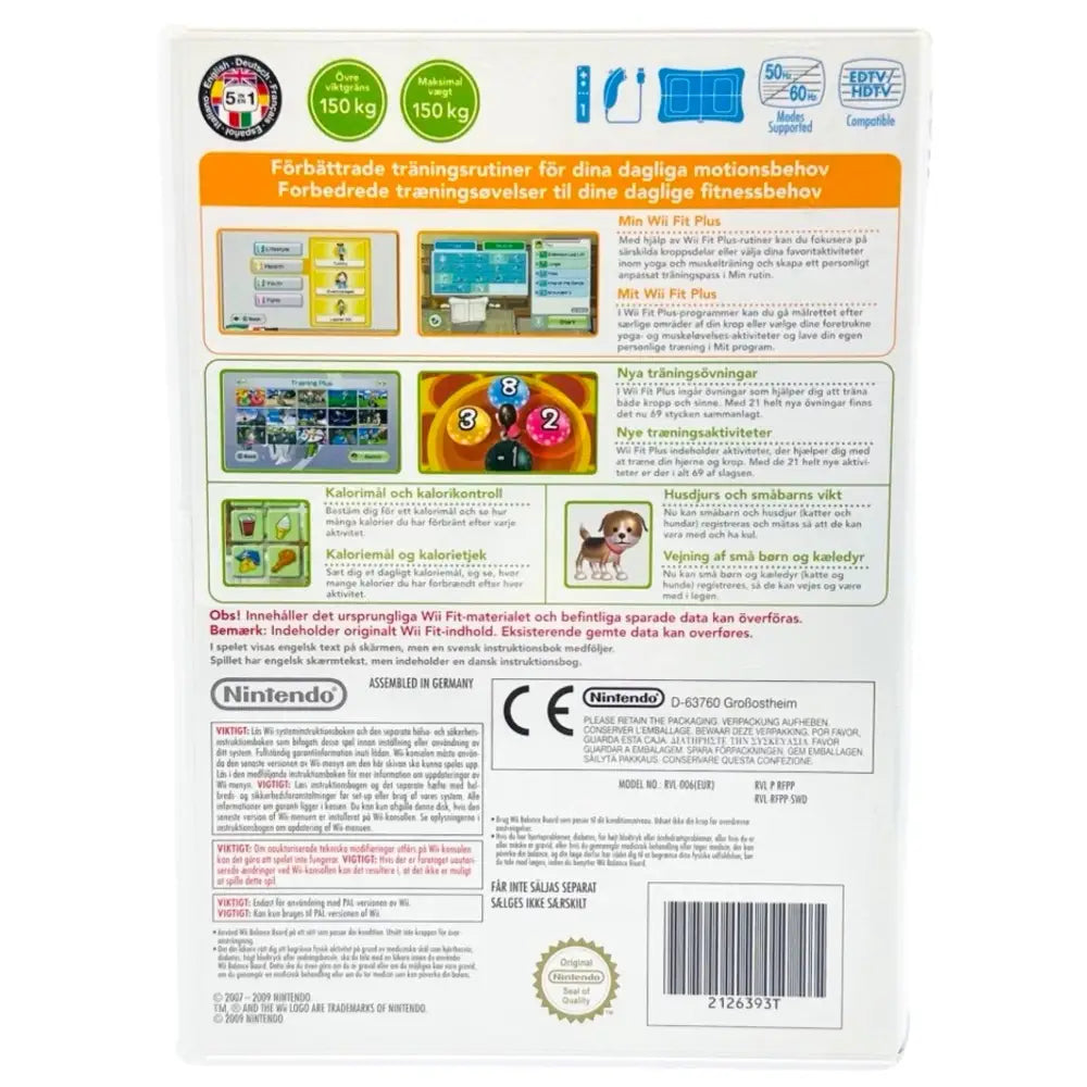 Wii: Wii Fit Plus - RetroGaming.no