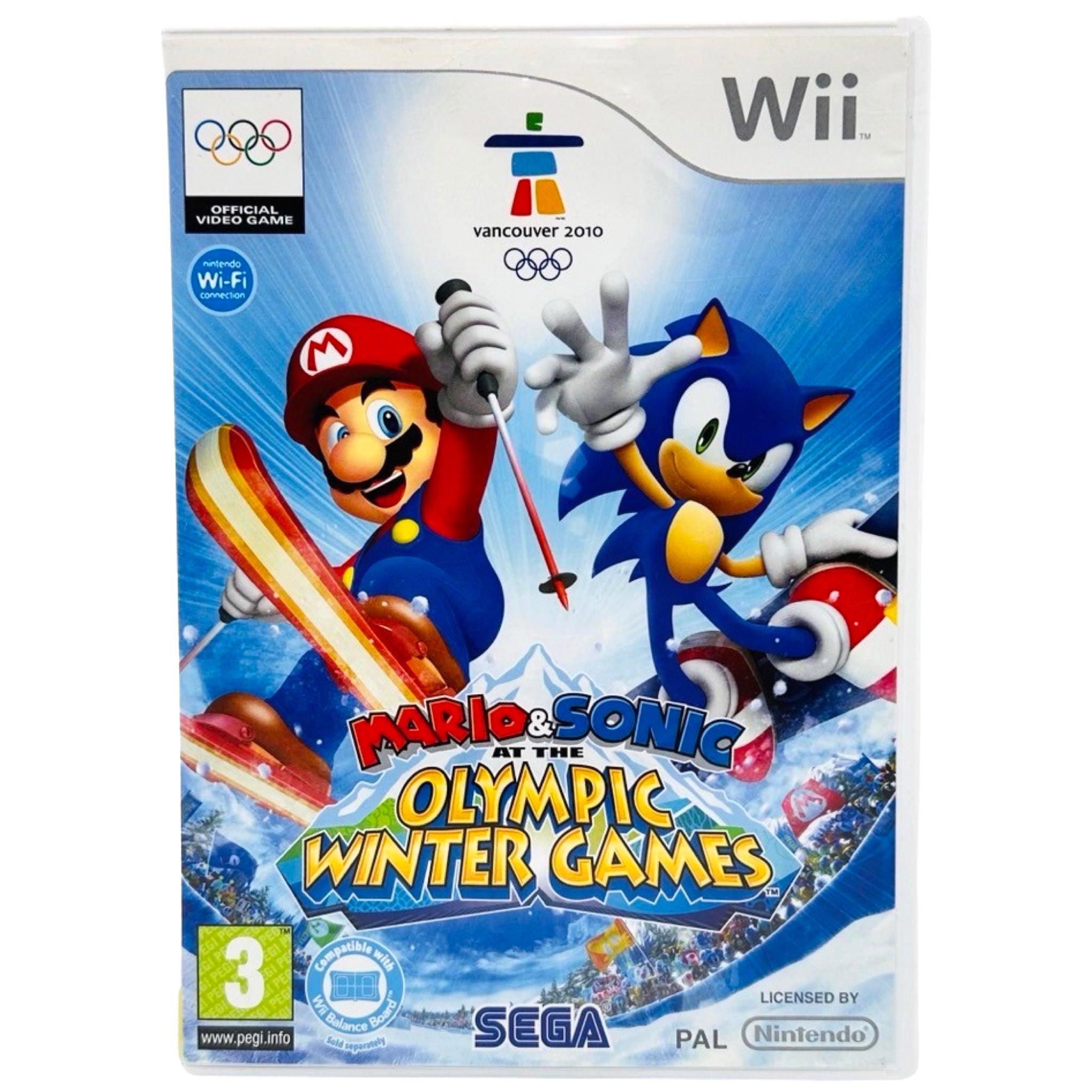 Wii: Mario & Sonic At The Olympic Winter Games - RetroGaming.no