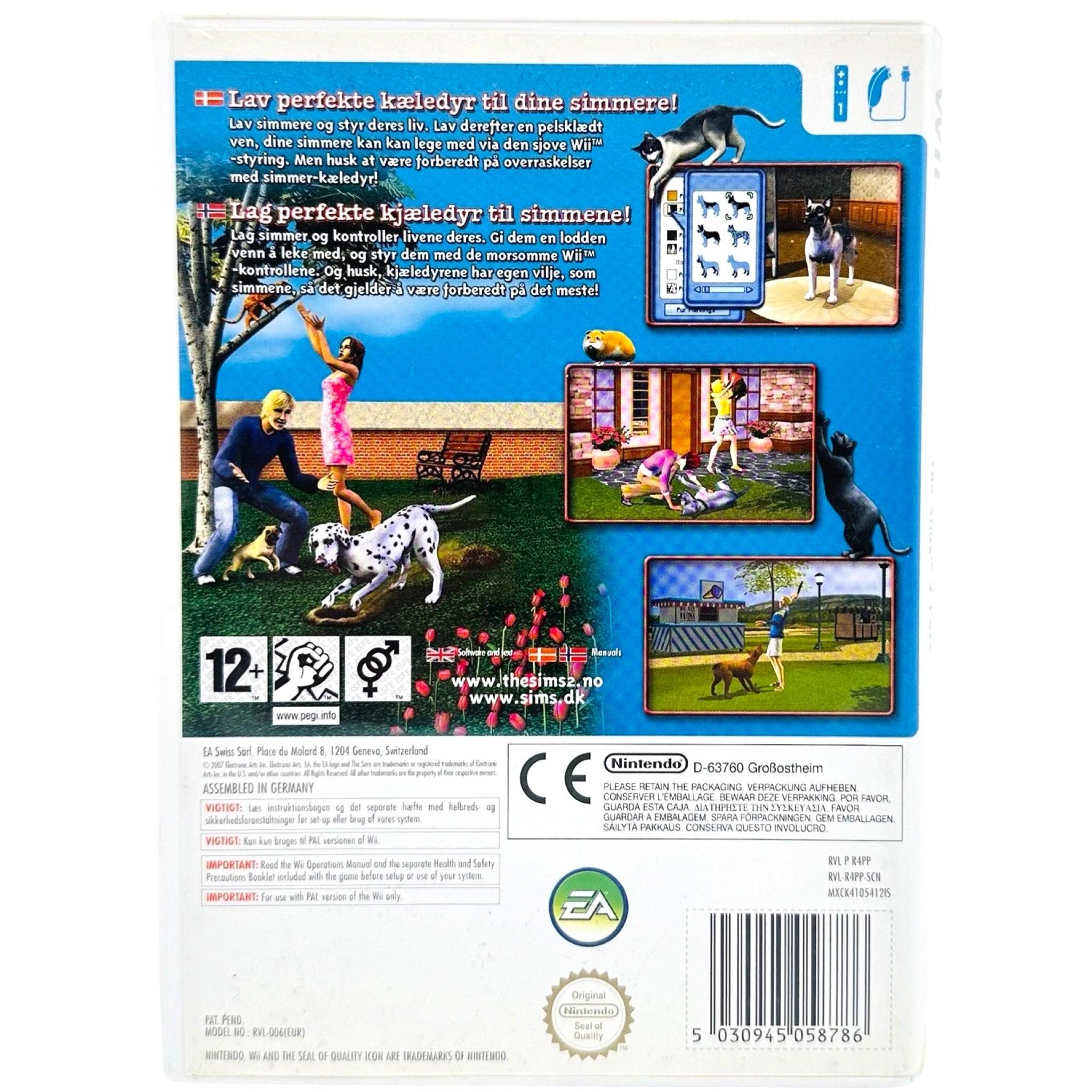 Wii: The Sims 2: Pets - RetroGaming.no
