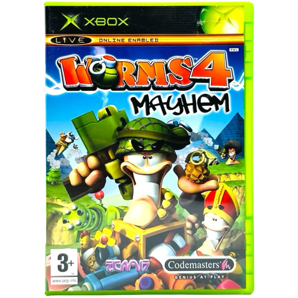 Worms 4: Mayhem - Xbox spill - Spill