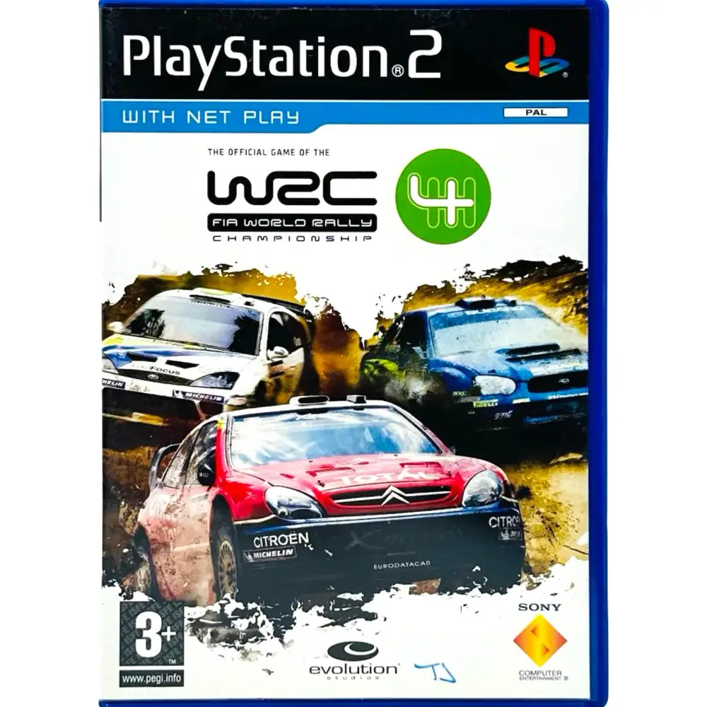 WRC: World Rally Championship 4 - PlayStation 2 (PS2) Spill