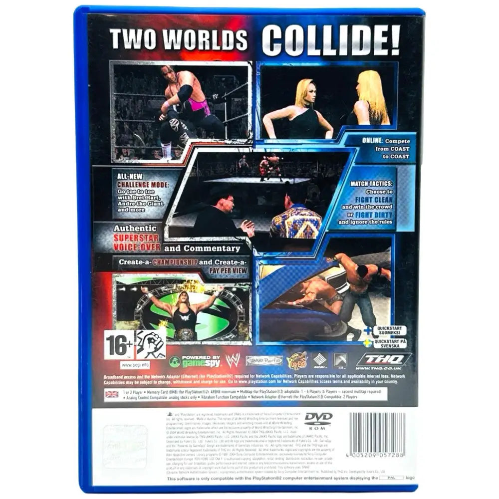 WWE Smackdown Vs. Raw - PlayStation 2 (PS2) Spill - Spill