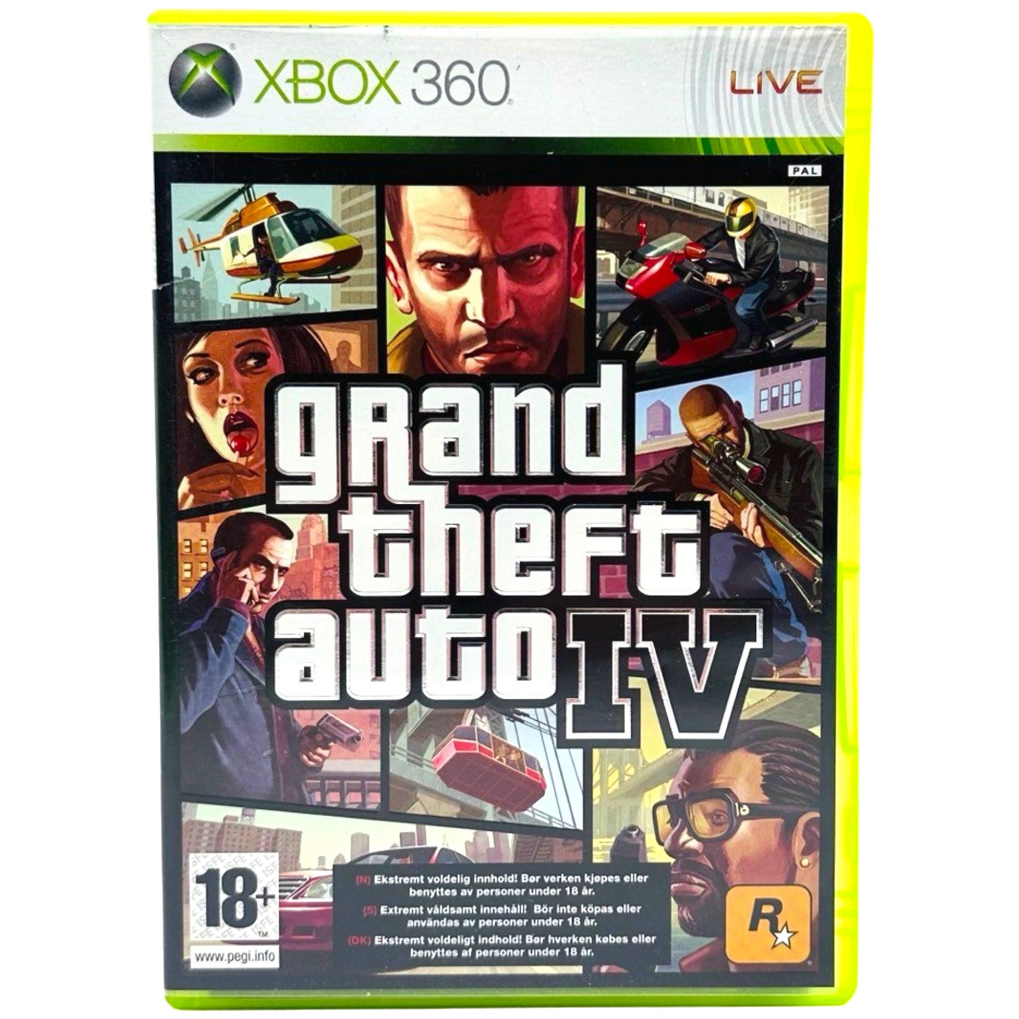 Xbox 360: Grand Theft Auto IV - RetroGaming.no