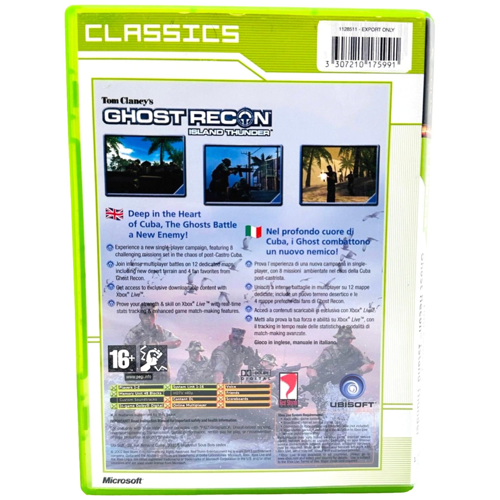 Xbox: Ghost Recon: Island Thunder - RetroGaming.no