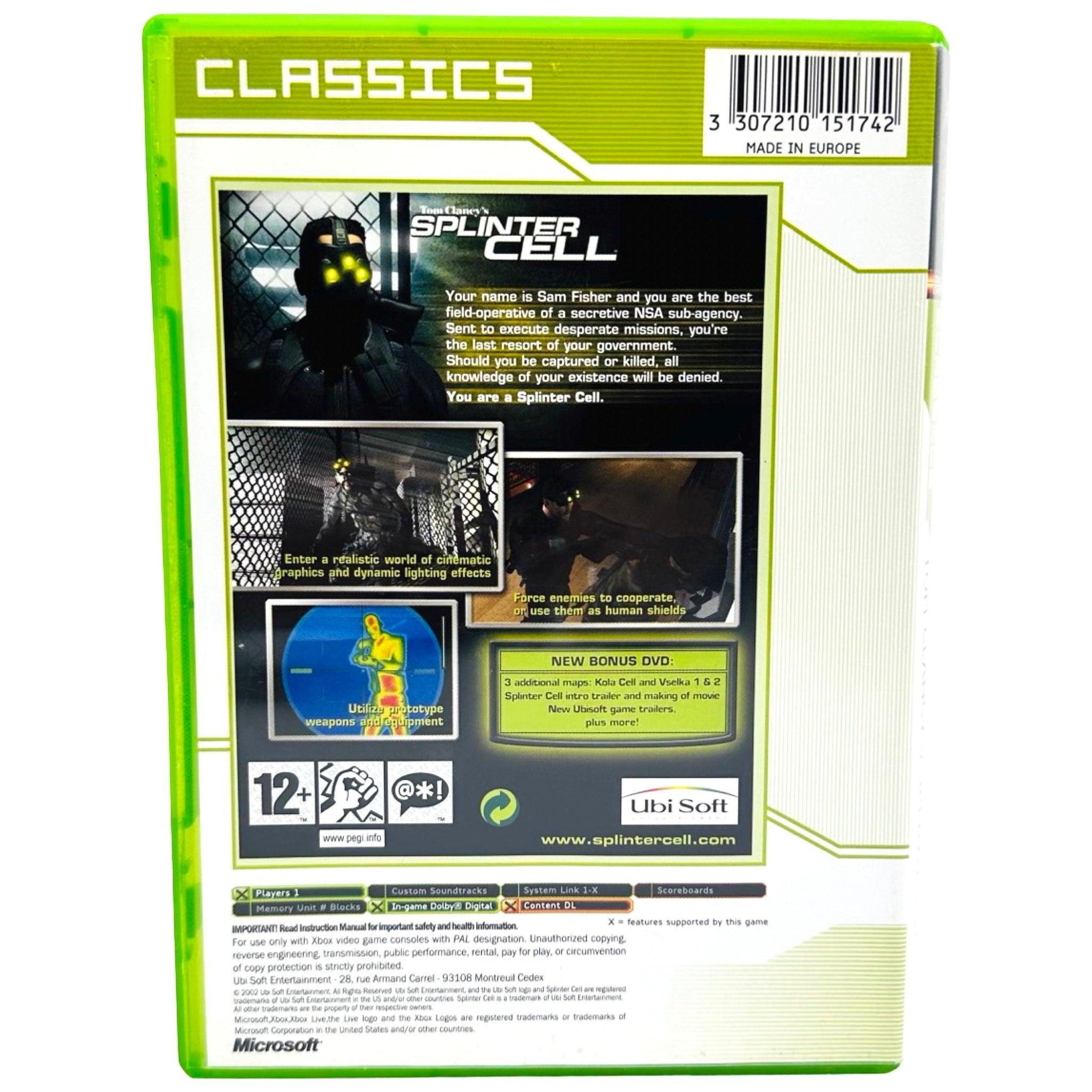 Xbox: Splinter Cell - RetroGaming.no