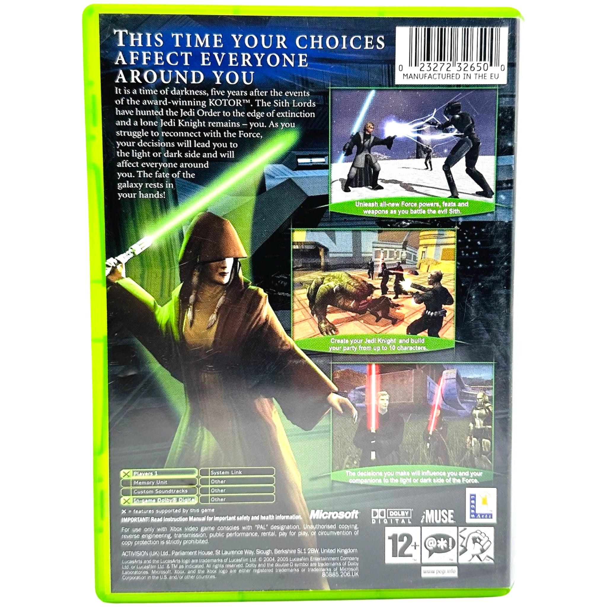 Xbox: Star Wars Knights Of The Old Republic II - RetroGaming.no