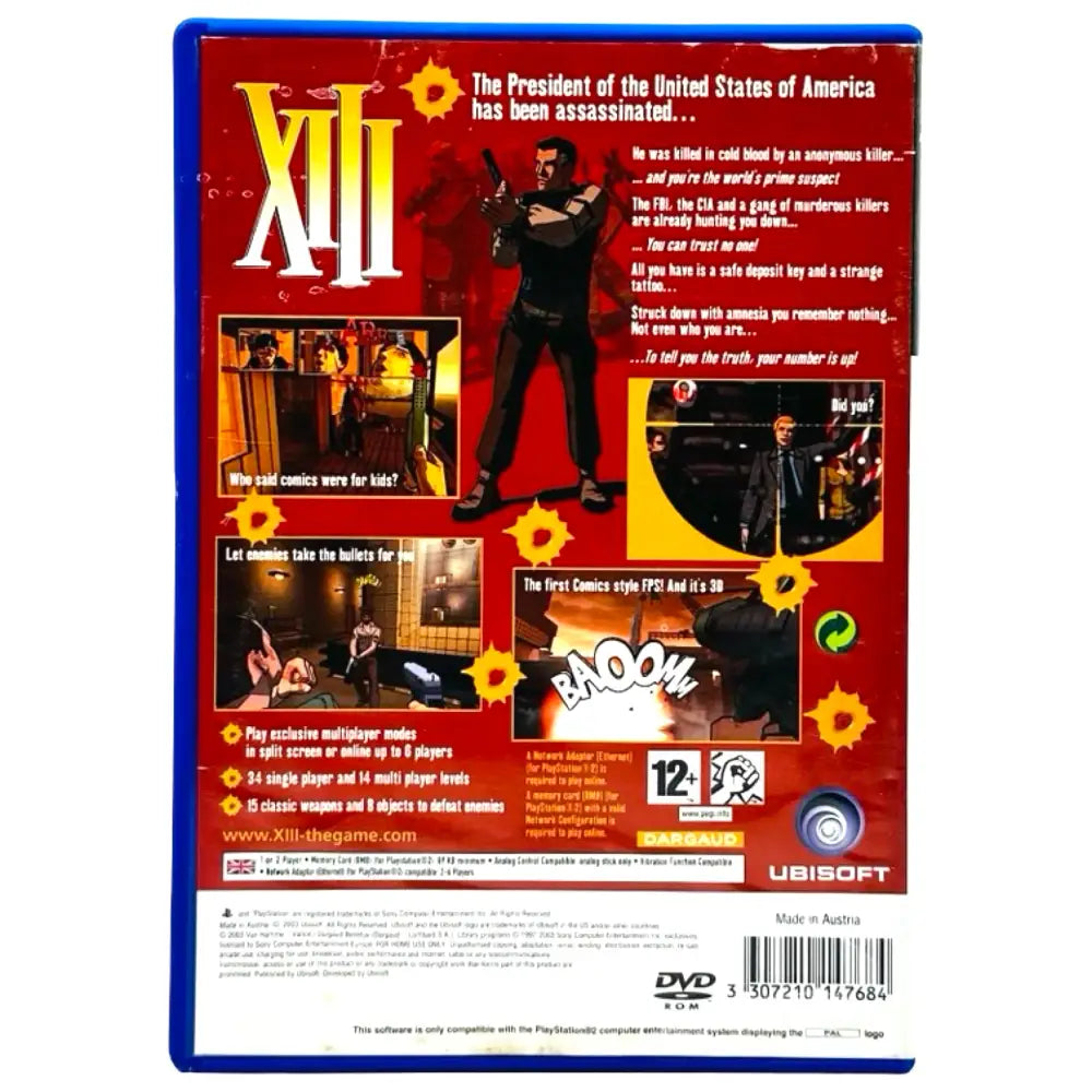XIII - PlayStation 2 (PS2) Spill - Spill
