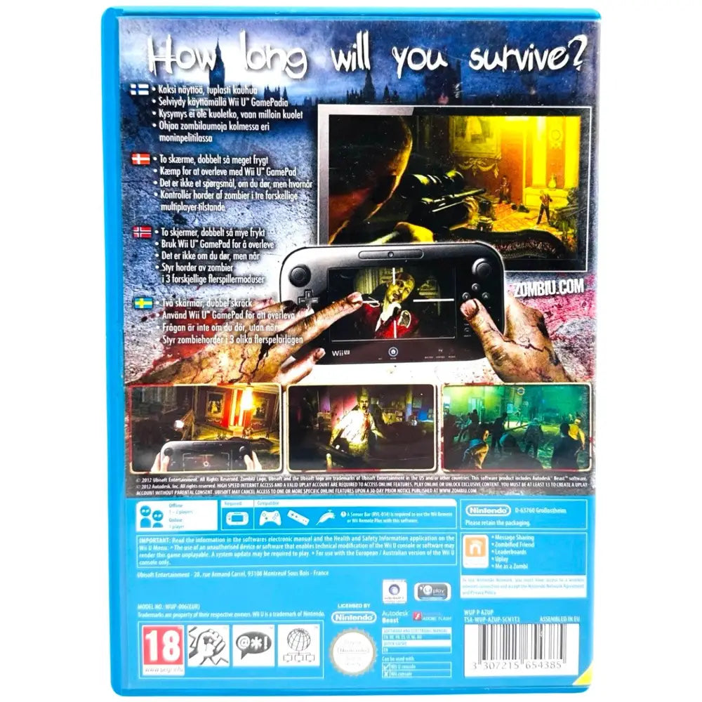 ZombiU - Nintendo Wii U Spill