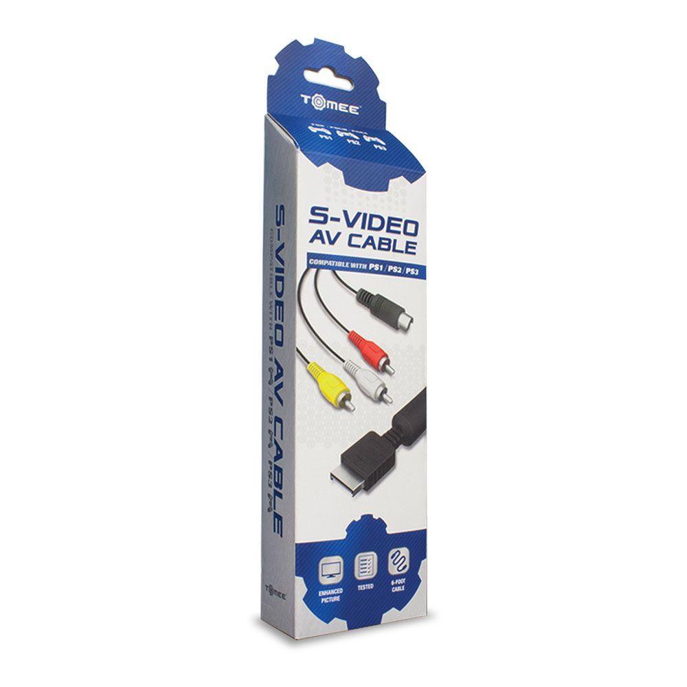 AV/S-VHS Kabel til Playstation 1 og 2 - Tomee - RetroGaming.No