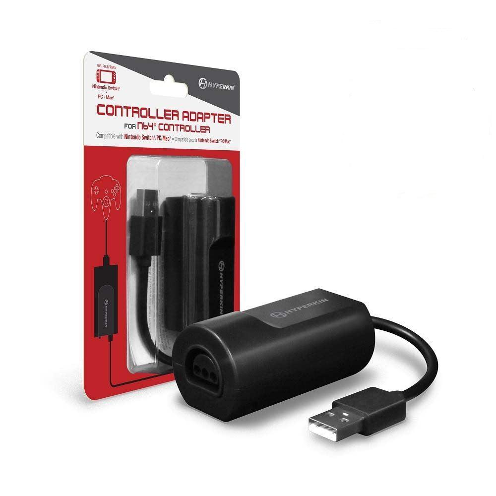 USB Kontroller Adapter for For N64 / Nintendo Switch / PC / Mac - Hyperkin - RetroGaming.No